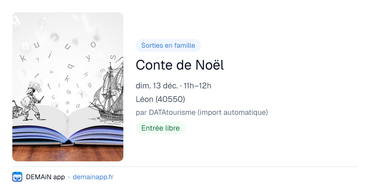 Conte de Noël — Léon