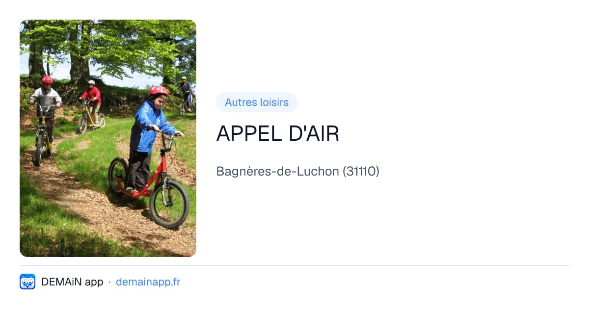 APPEL D'AIR — Bagnères-de-Luchon