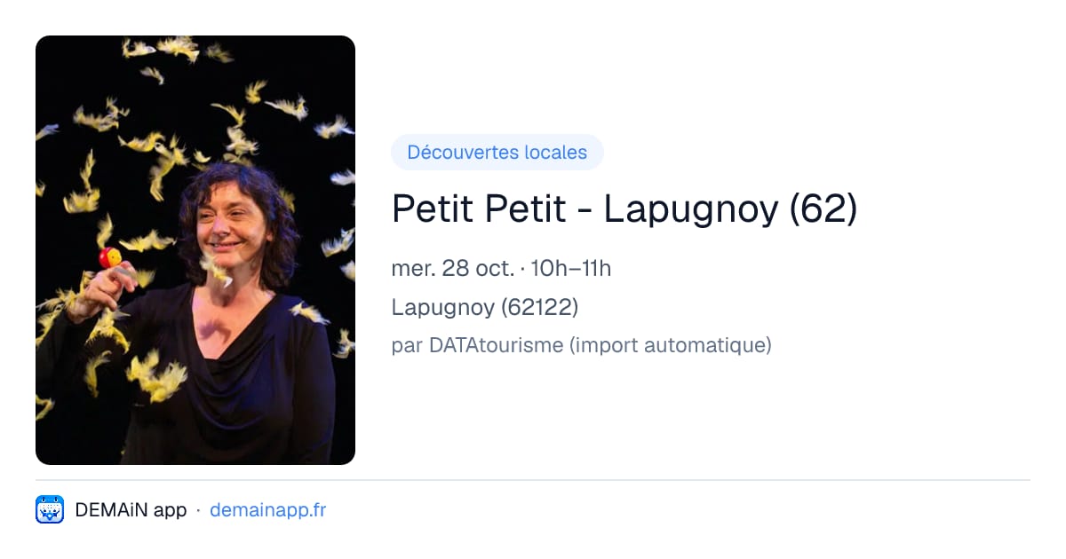 Petit Petit - Lapugnoy (62) — Lapugnoy