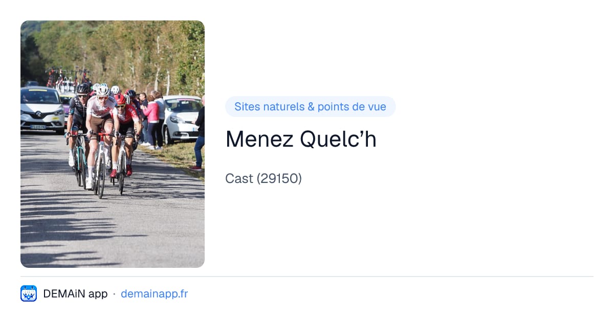 Menez Quelc’h — Cast