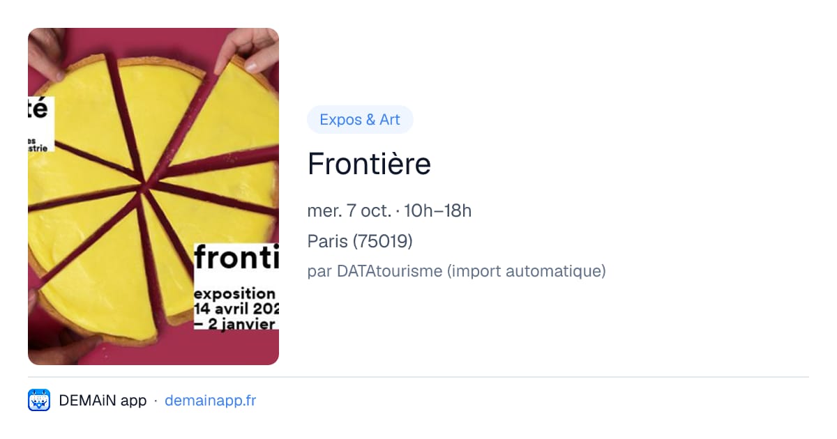 Frontière — Paris