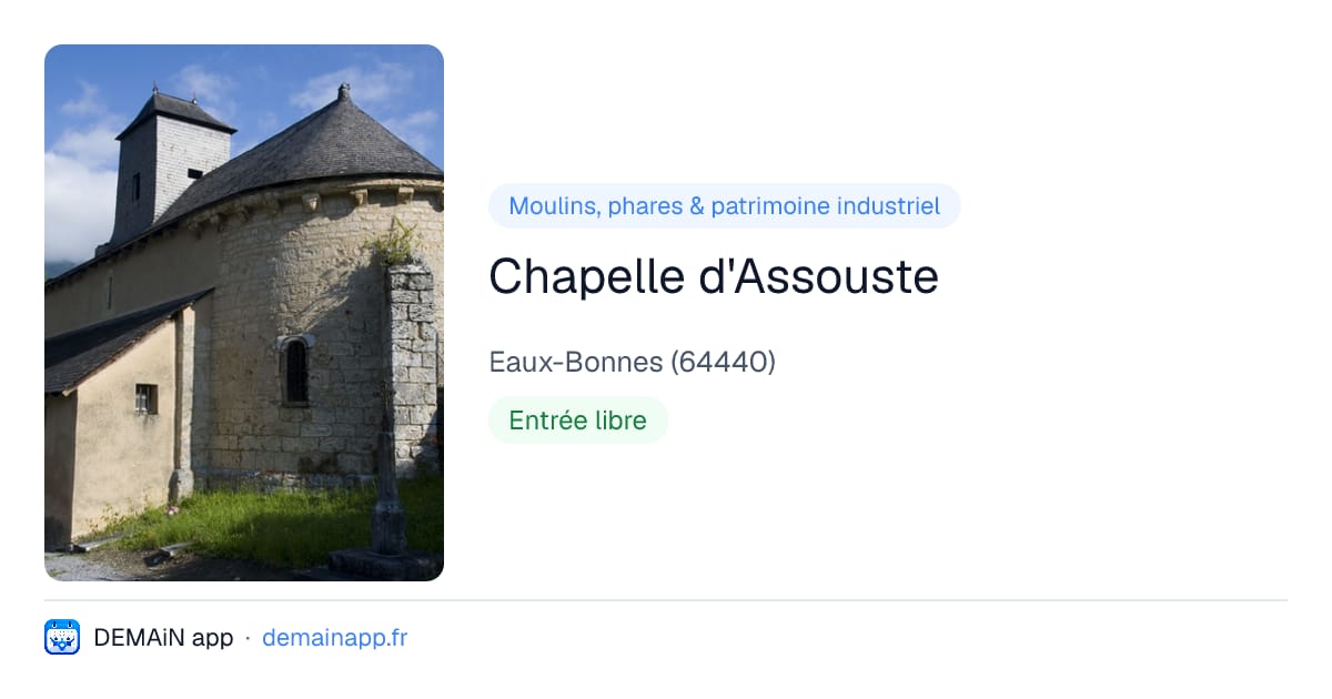 Chapelle d'Assouste — Eaux-Bonnes
