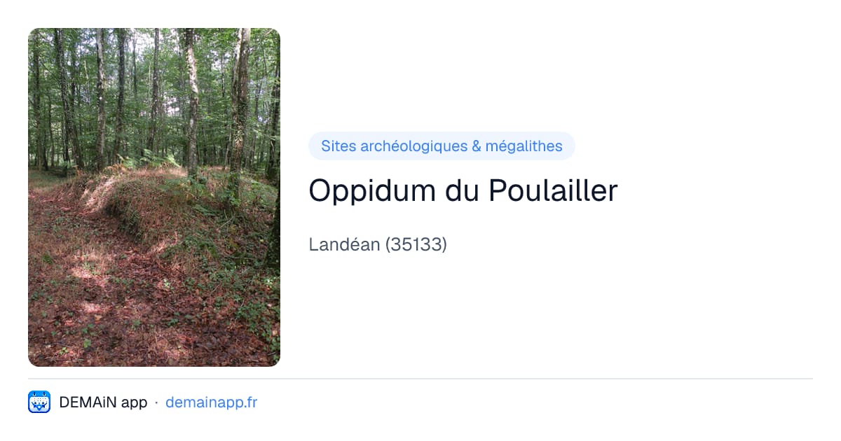 Oppidum du Poulailler — Landéan