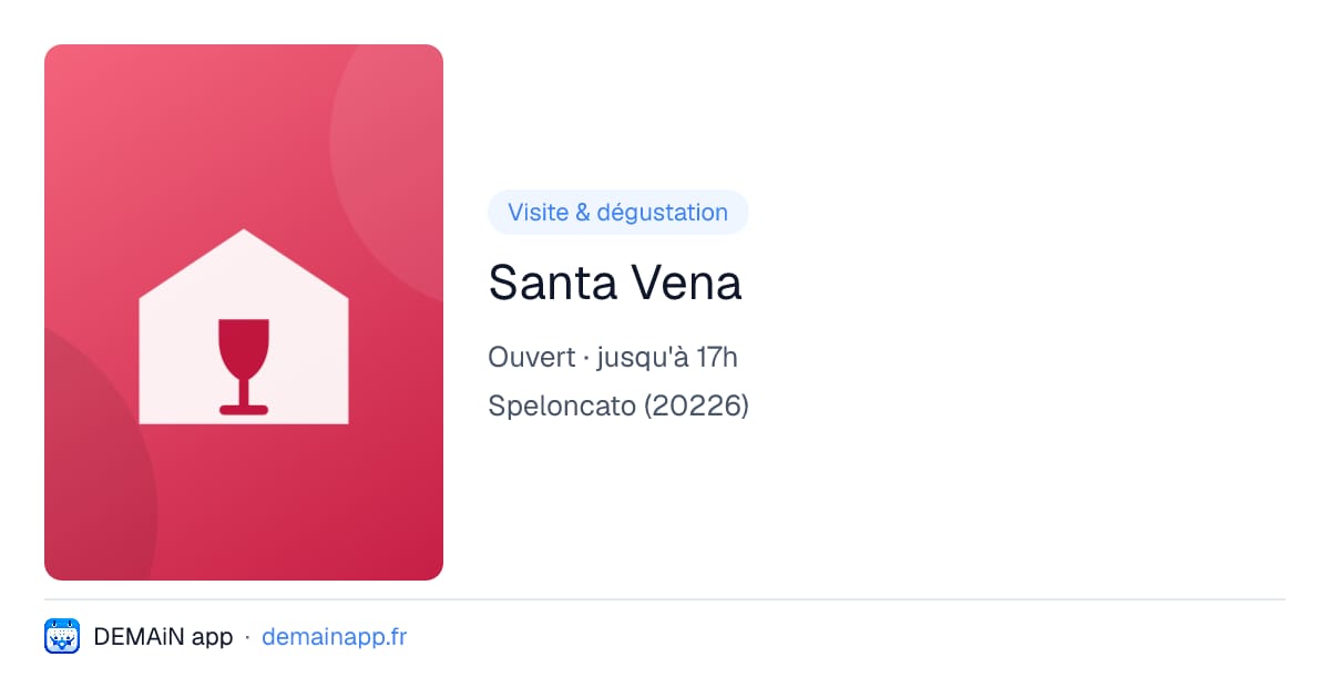 Santa Vena — Speloncato
