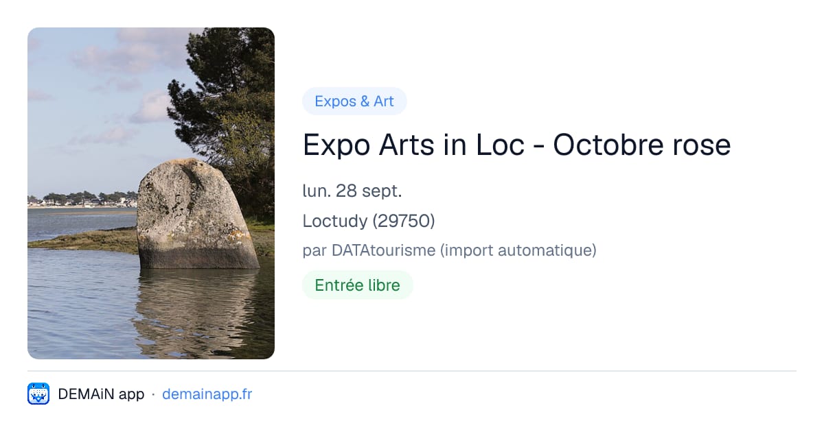 Expo Arts in Loc - Octobre rose — Loctudy