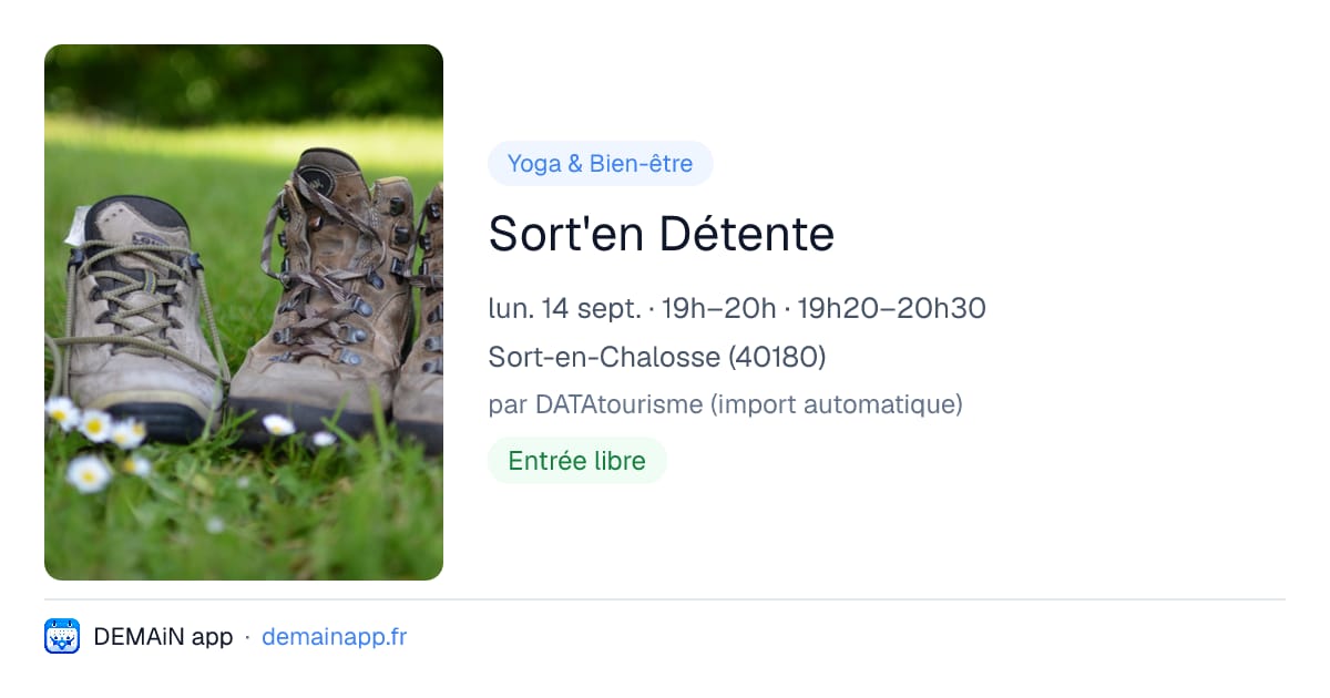 Sort'en Détente — Sort-en-Chalosse