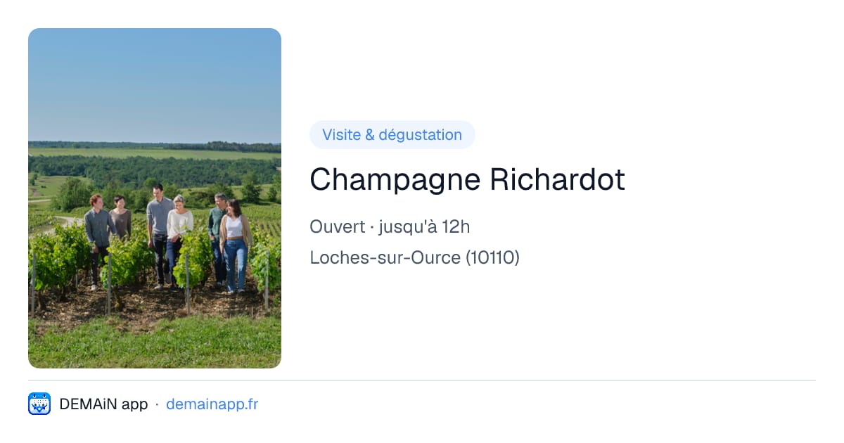 Champagne Richardot — Loches-sur-Ource