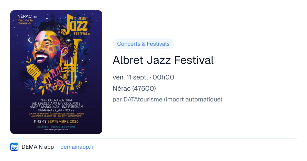 Albret Jazz Festival — Nérac