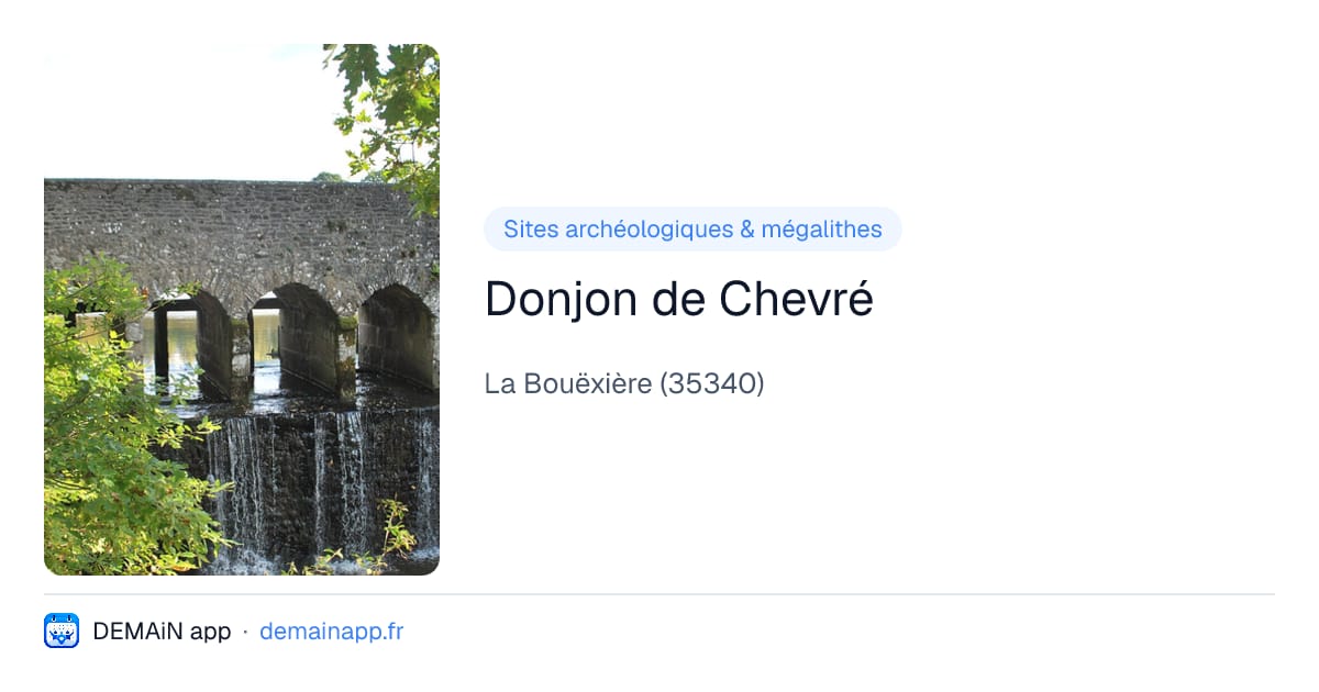 Donjon de Chevré — La Bouëxière