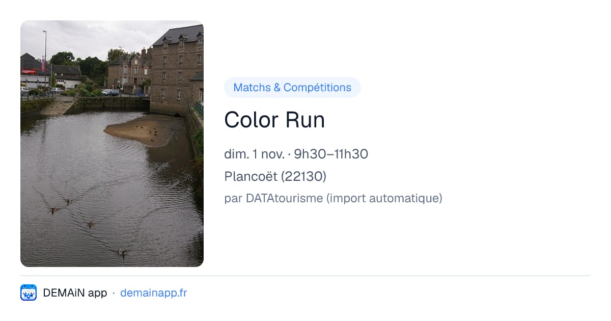 Color Run — Plancoët