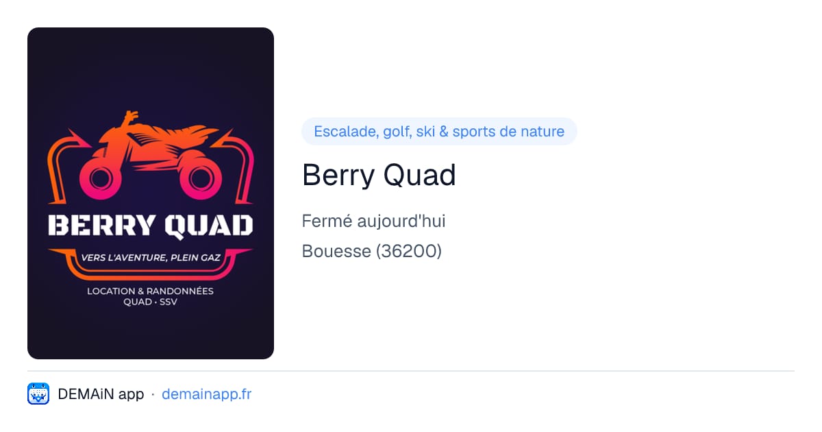Berry Quad — Bouesse