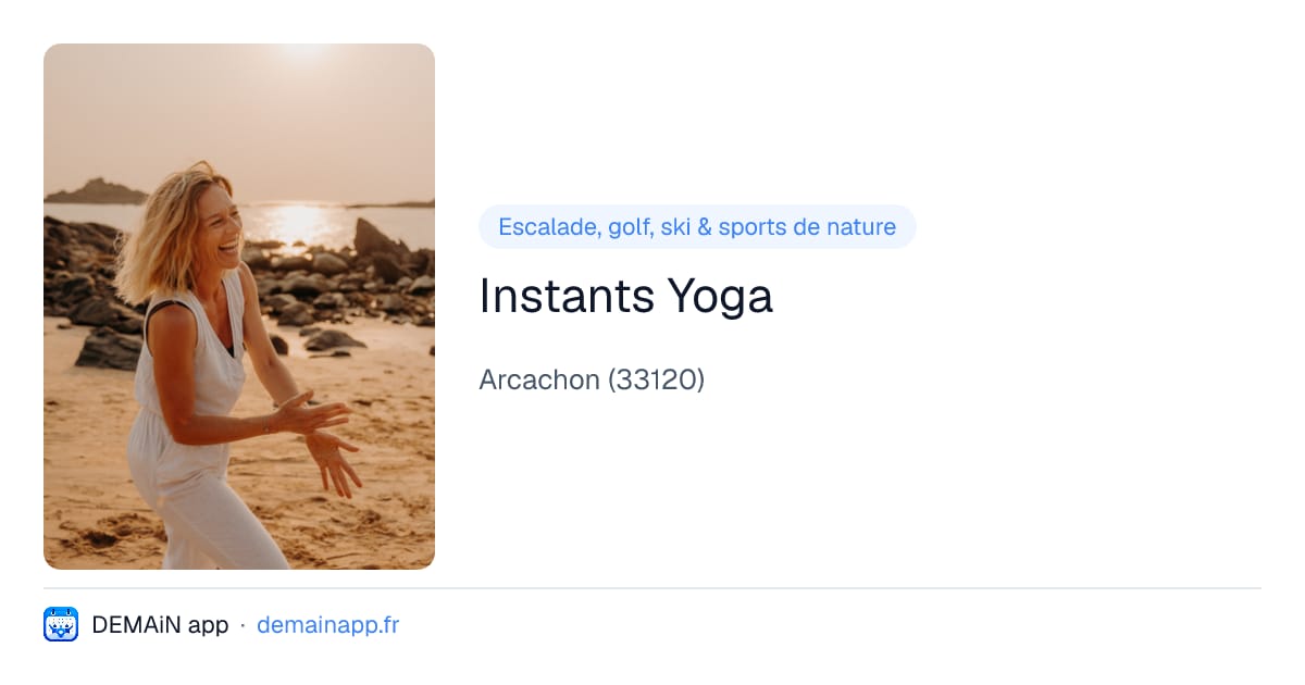 Instants Yoga — Arcachon