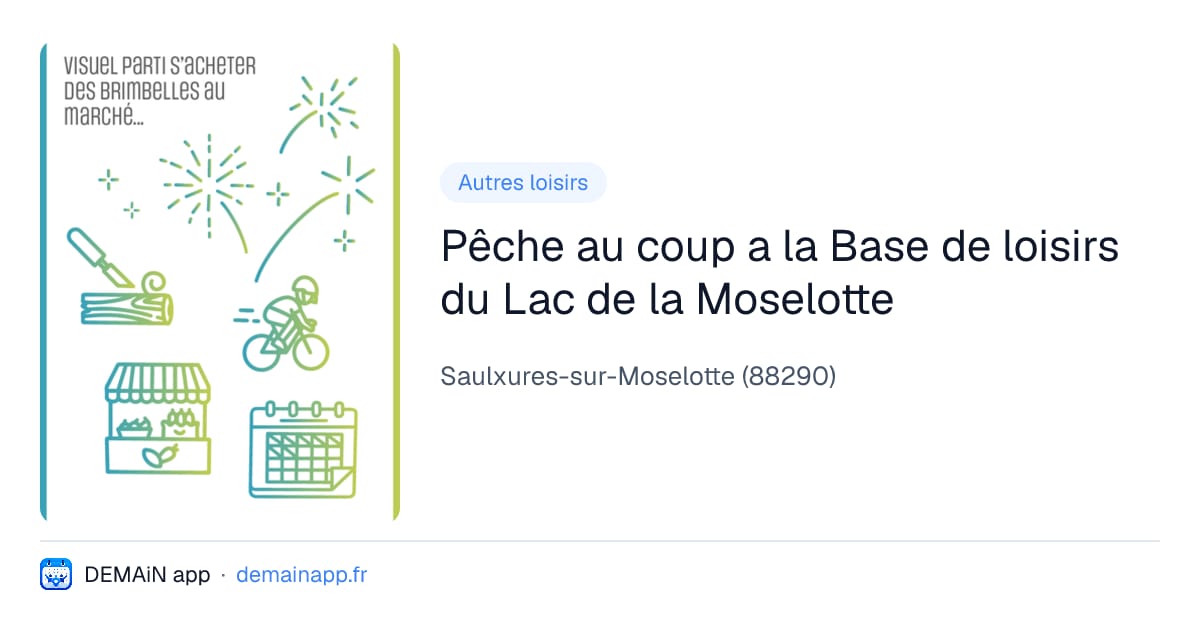 Pêche au coup a la Base de loisirs du Lac de la Moselotte — Saulxures-sur-Moselotte