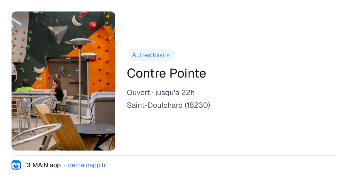 Contre Pointe — Saint-Doulchard