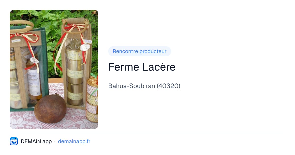 Ferme Lacère — Bahus-Soubiran