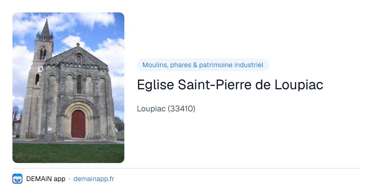 Eglise Saint-Pierre de Loupiac — Loupiac