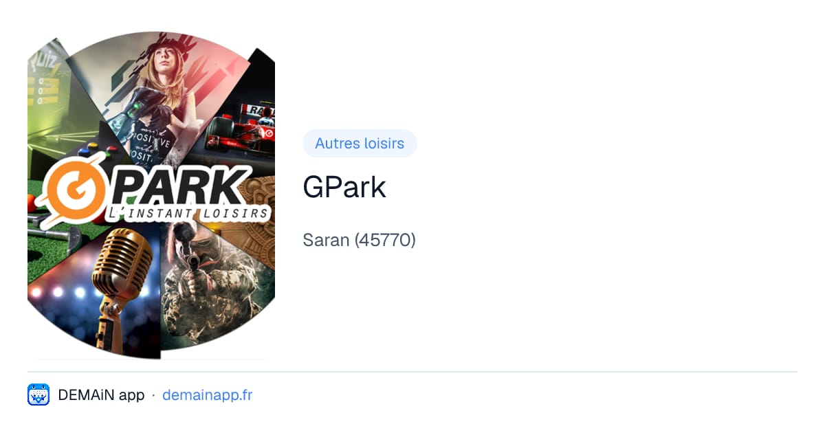 GPark — Saran