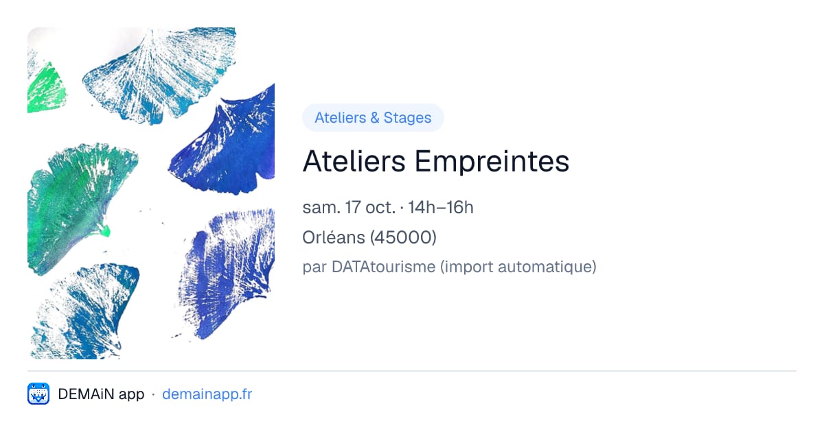 Ateliers Empreintes — Orléans