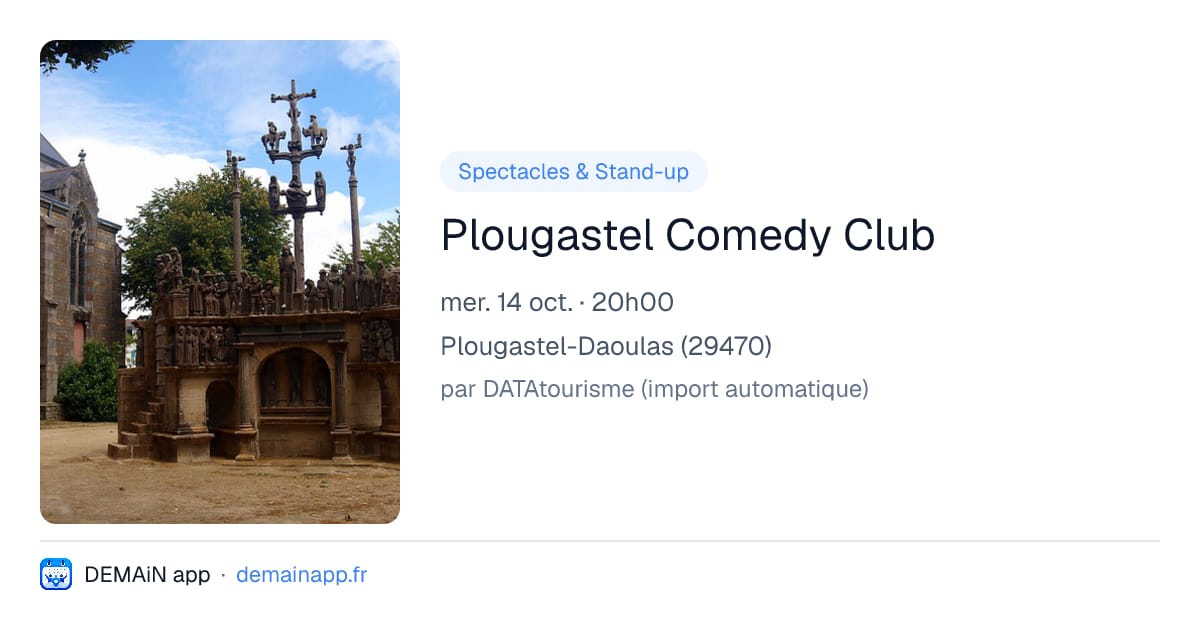 Plougastel Comedy Club — Plougastel-Daoulas