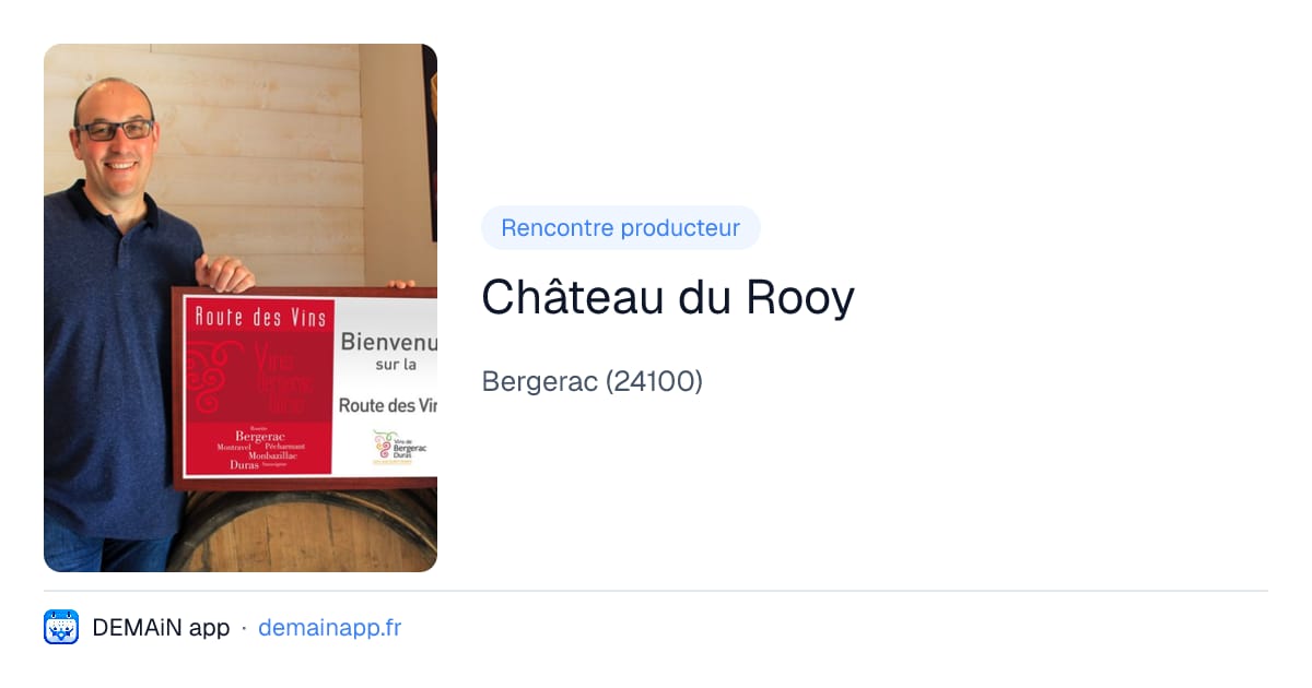 Château du Rooy — Bergerac