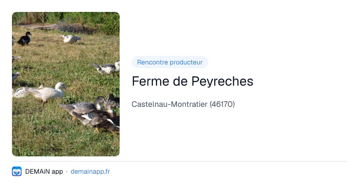 Ferme de Peyreches — Castelnau-Montratier