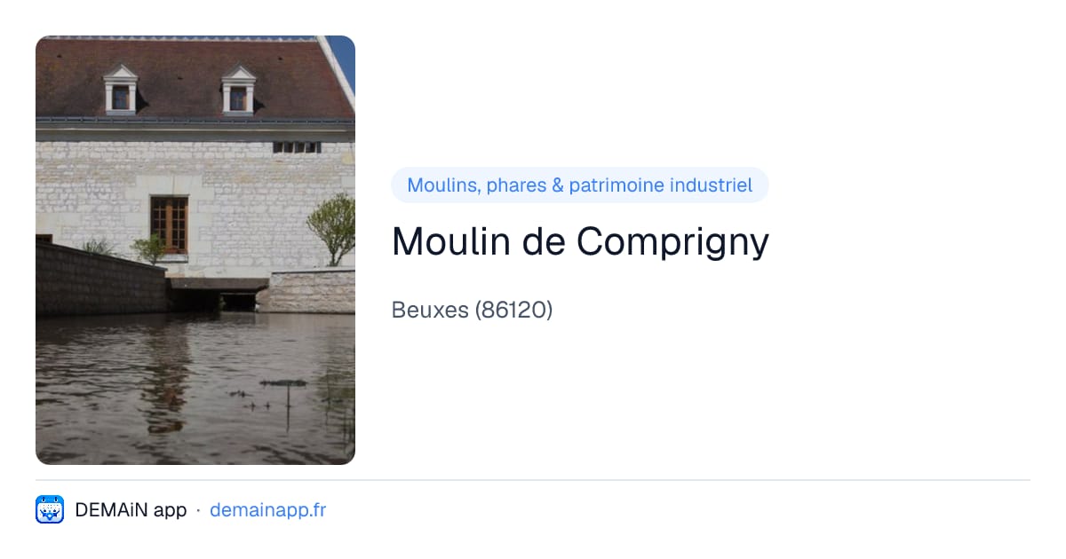 Moulin de Comprigny — Beuxes