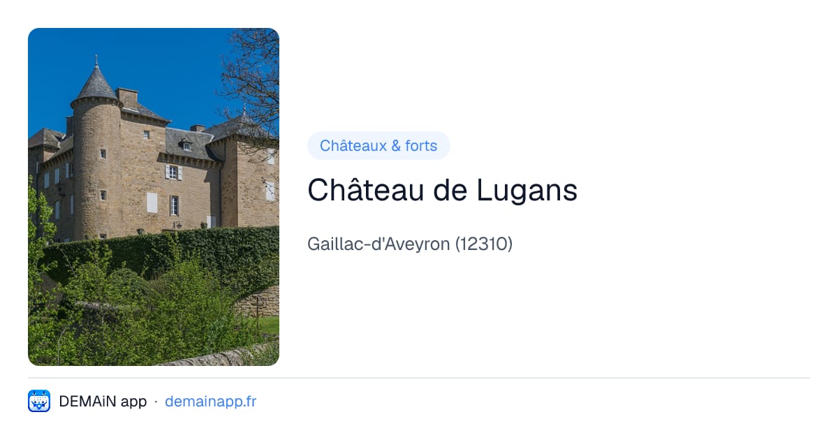 Château de Lugans — Gaillac-d'Aveyron