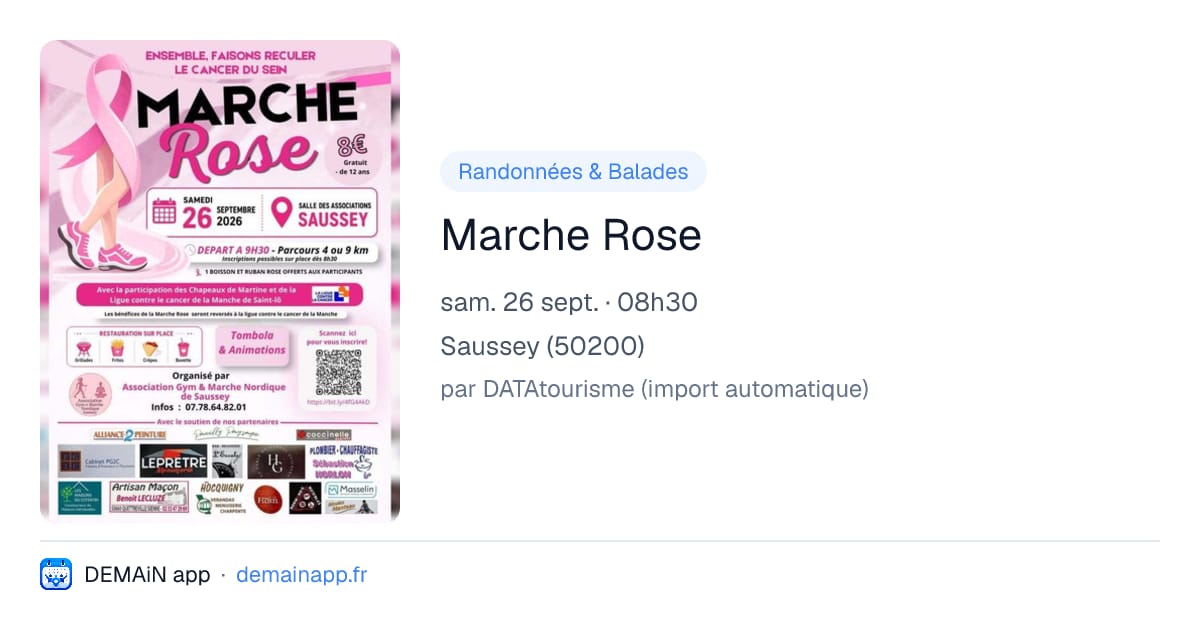Marche Rose — Saussey