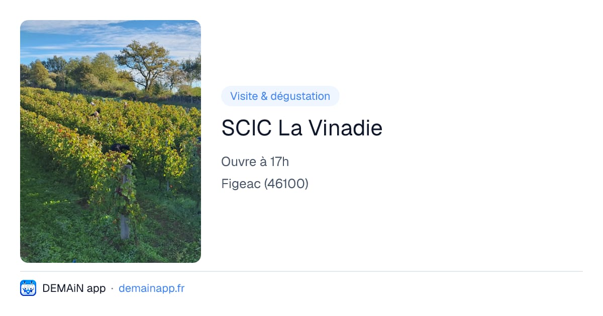 SCIC La Vinadie — Figeac