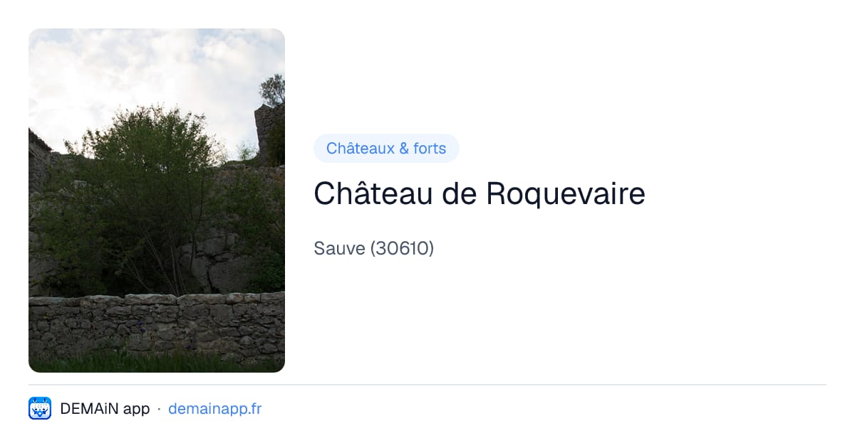 Château de Roquevaire — Sauve