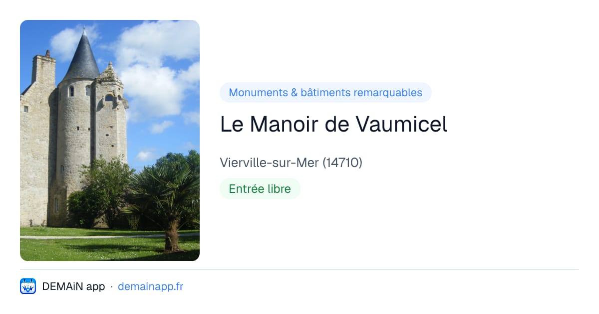 Le Manoir de Vaumicel — Vierville-sur-Mer