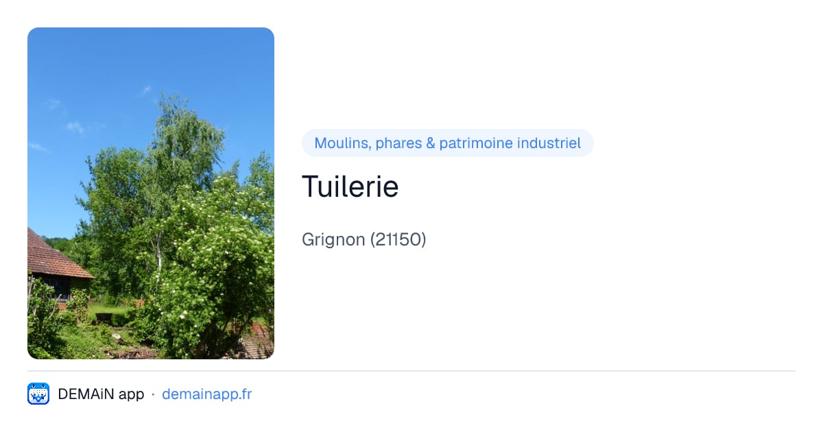 Tuilerie — Grignon