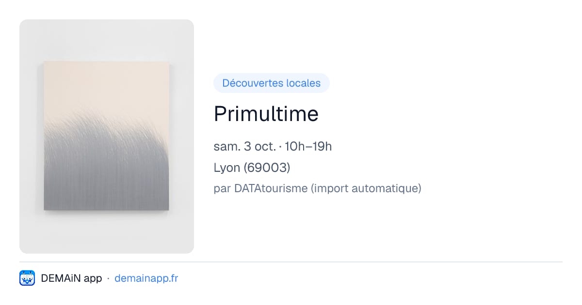 Primultime — Lyon