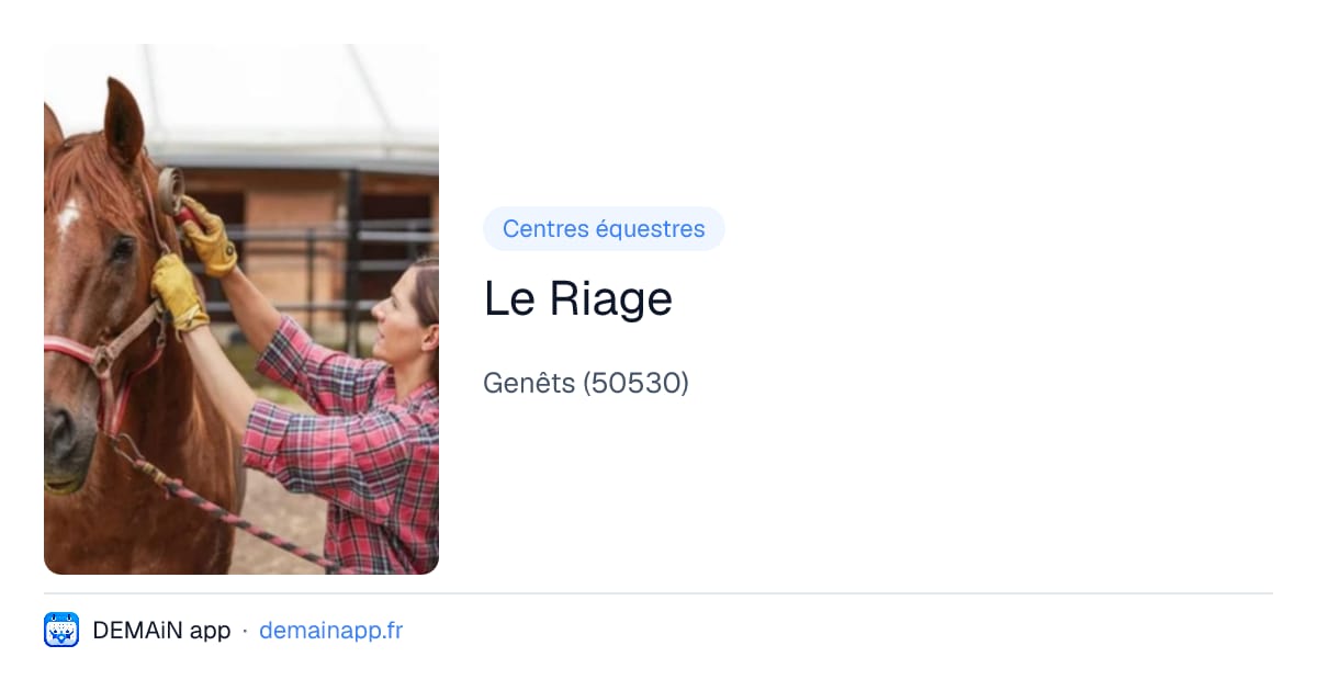Le Riage — Genêts