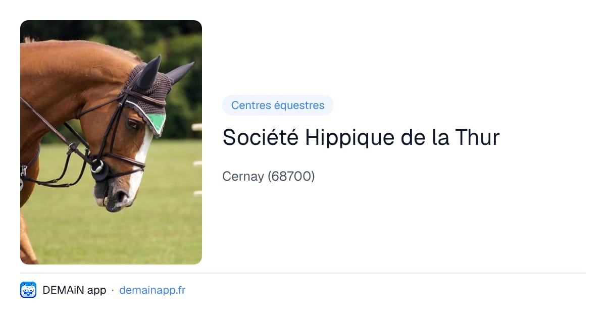 Société Hippique de la Thur — Cernay
