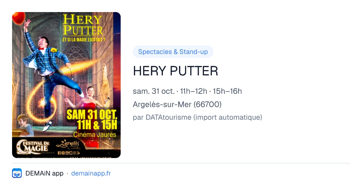 HERY PUTTER — Argelès-sur-Mer