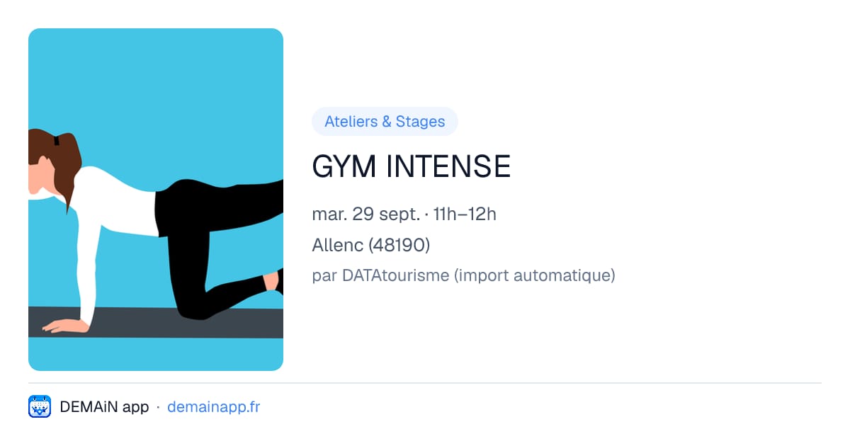 GYM INTENSE — Allenc