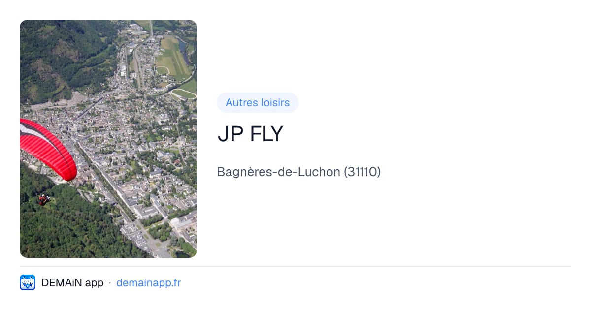 JP FLY — Bagnères-de-Luchon