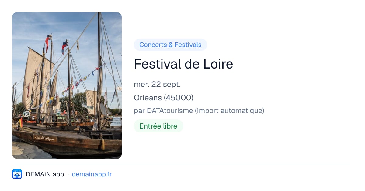 Festival de Loire — Orléans