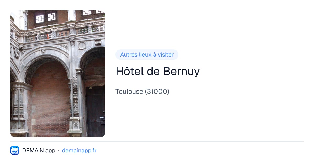 Hôtel de Bernuy — Toulouse