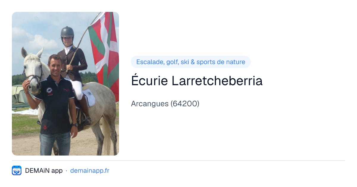 Écurie Larretcheberria — Arcangues