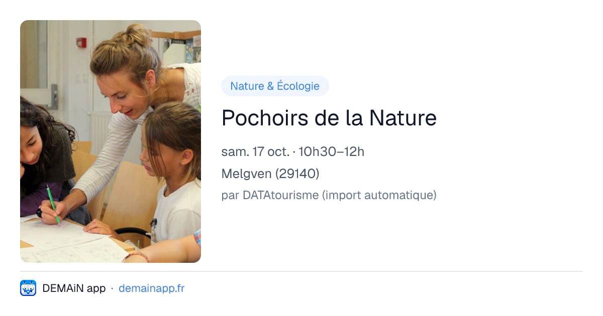 Pochoirs de la Nature — Melgven