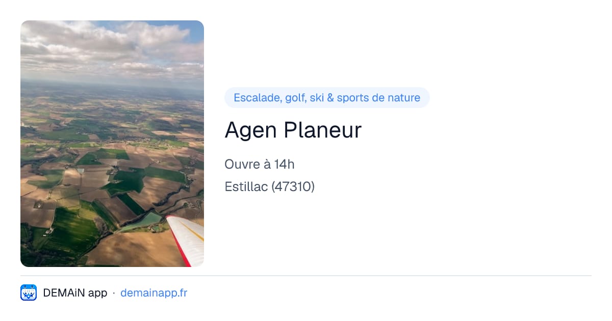 Agen Planeur — Estillac