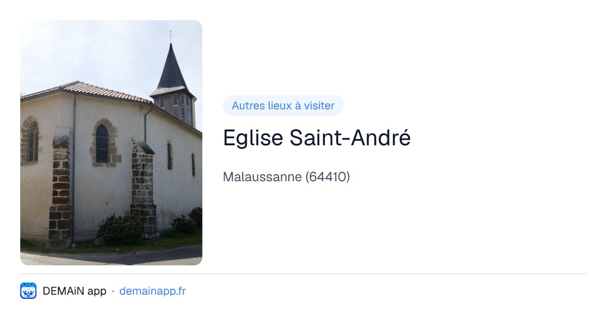 Eglise Saint-André — Malaussanne