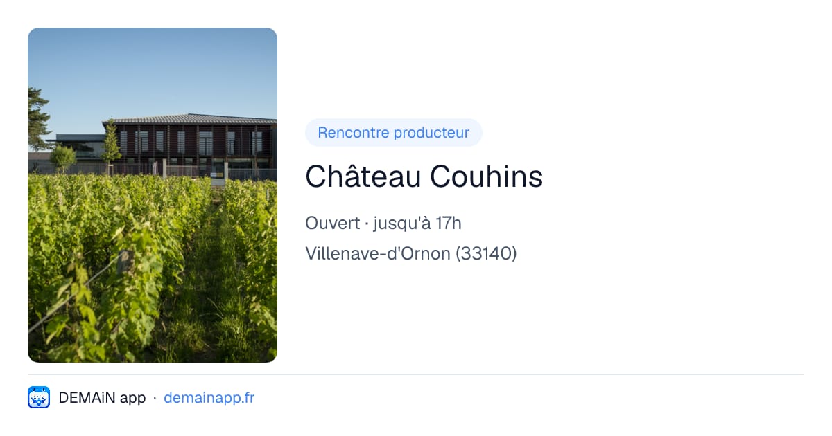 Château Couhins — Villenave-d'Ornon
