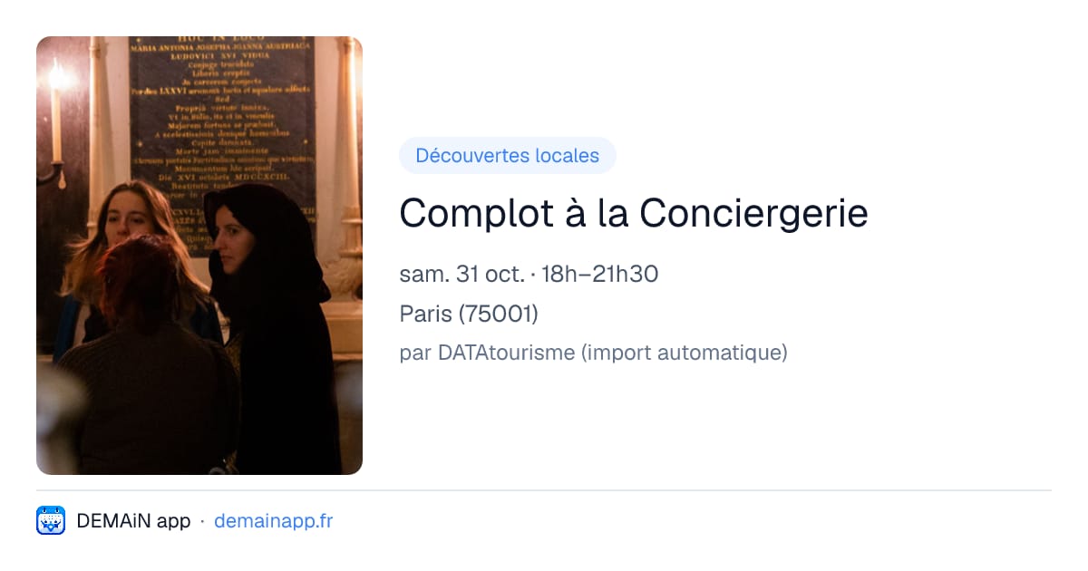 Complot à la Conciergerie — Paris