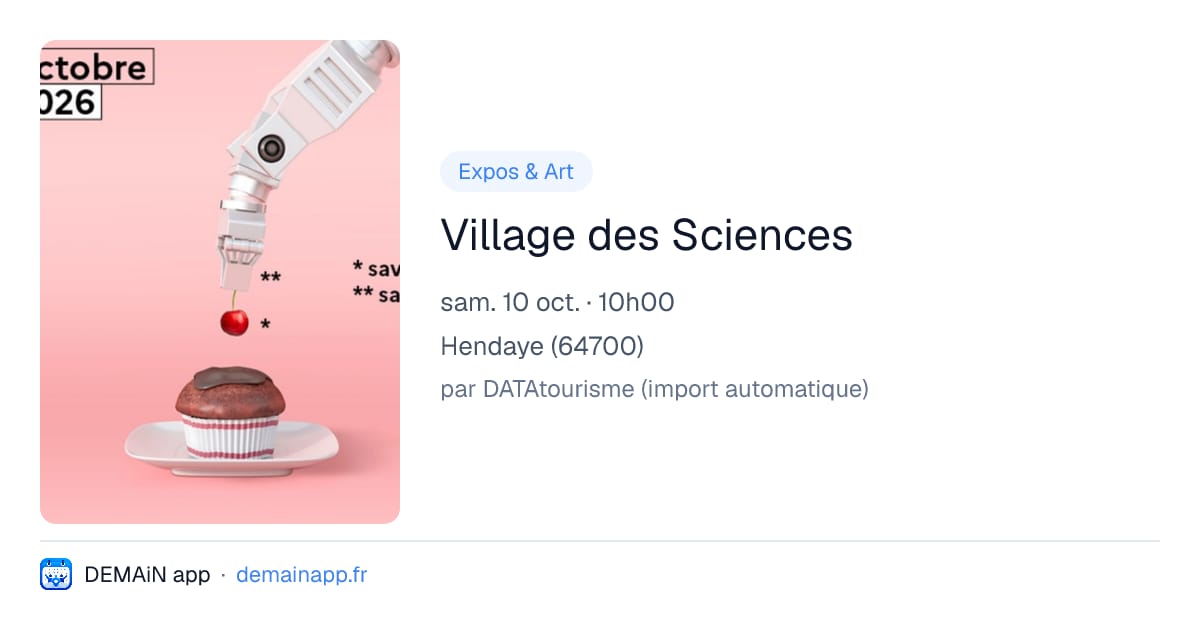 Village des Sciences — Hendaye