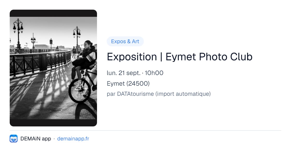 Exposition | Eymet Photo Club — Eymet
