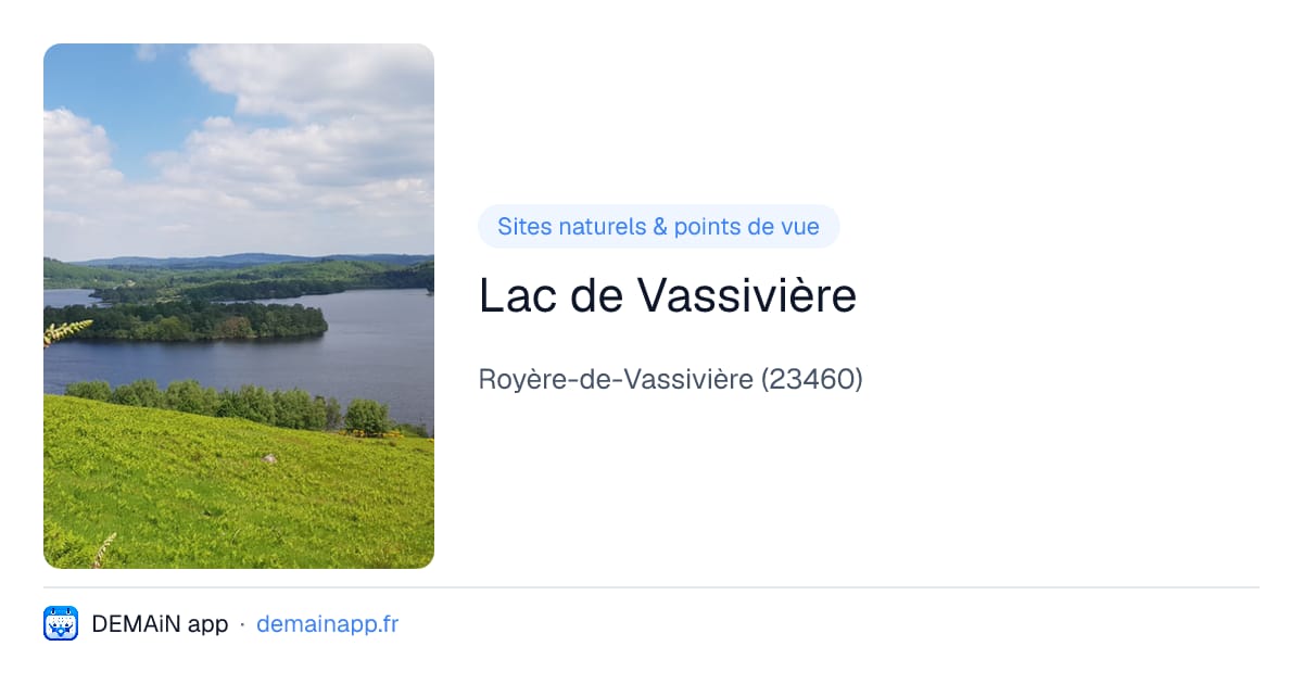 Lac de Vassivière — Royère-de-Vassivière