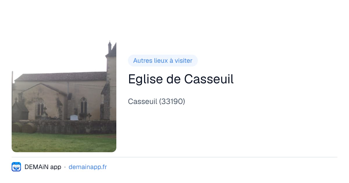 Eglise de Casseuil — Casseuil